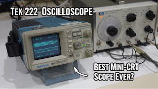 Tektronix 222 Mini CRT Oscilloscope Restoration
