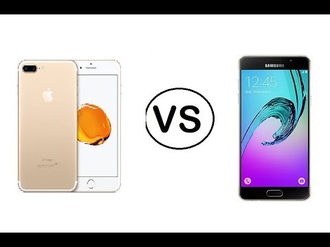 Samsung Galaxy A5 2016 vs Apple IPhone 7 Plus Speed Test Comparison | Real Test - In 2019