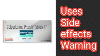 Zedocef(Cefpodoxime proxetil) tablet uses side effect warning full review (urdu/hindi)