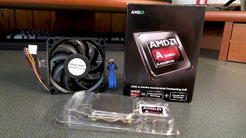 AMD A10-6800K (Richland) 4.1 GHz Quad-Core APU Unboxing!