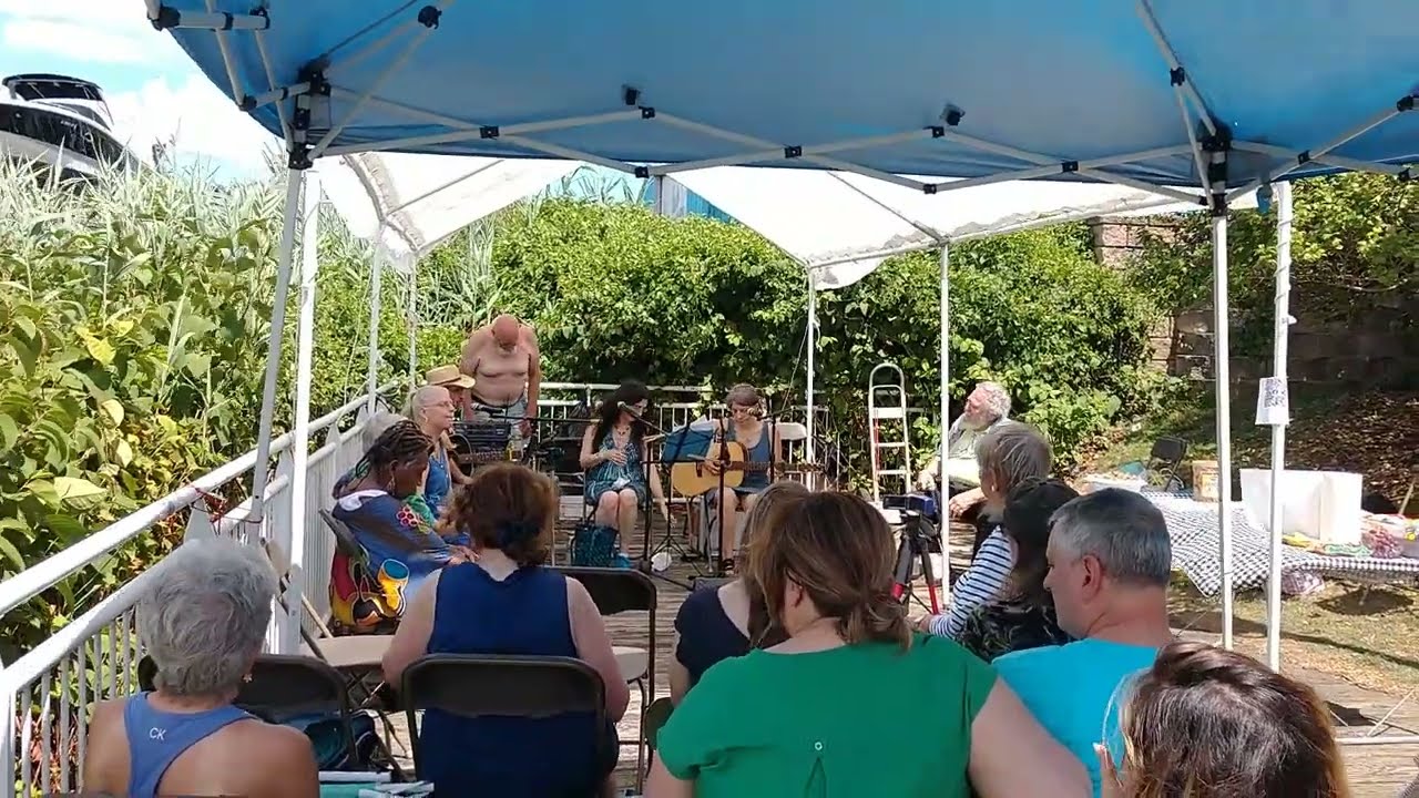 Mara Levine and Caroline Cutroneo at New Jersey Friends of Clearwater - August 7