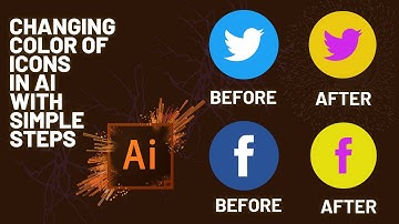 How to change color of icons in adobe illustrator - Adobe Illustrator