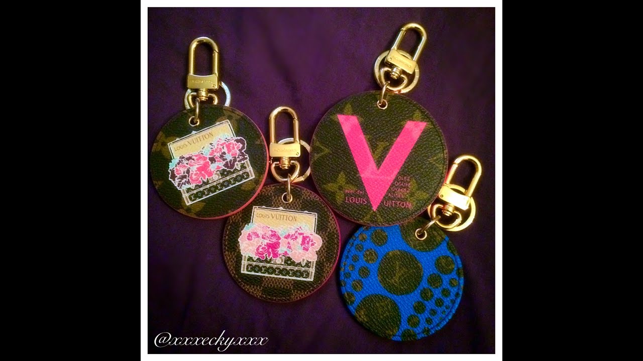 Louis Vuitton LV Paint ILLUSTRE Bag Charm & Key Holder