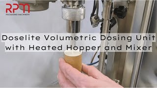 Rpm Packaging Machinery - Doselite Volumetric Dosing Unit With Heated Hopper And Mixer