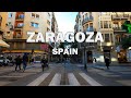 Zaragoza spain  driving tour 4k