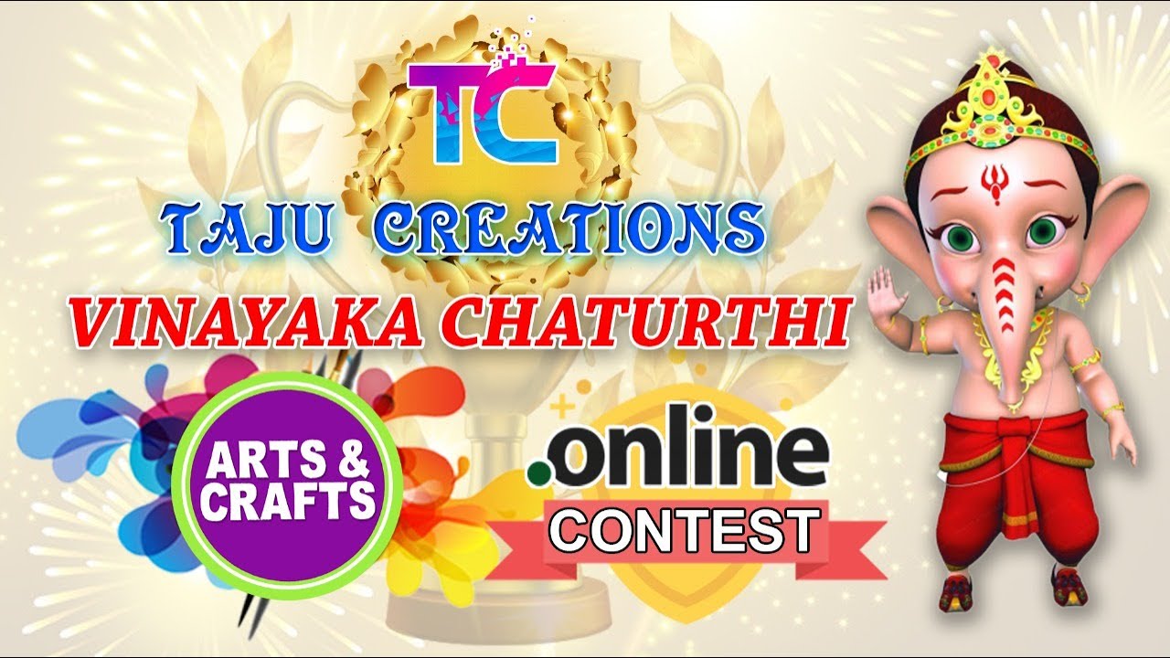 Taju Creations |Vinayaka Chaturthi 2020 Online Contest| Art and Craft |Entry 0132 - Amrutha