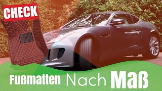 Lederfußmatten Und Kofferraum Wannen Nach Maß