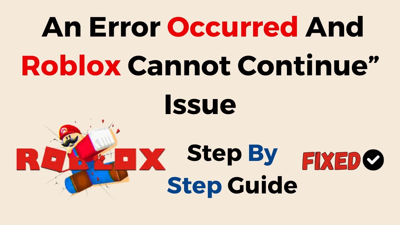 How to Fix All Error of Roblox in Windows PC (Not Opening/Crashing/Join  Error/Disconnected 