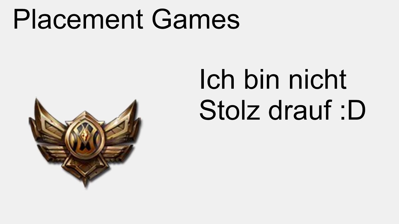 Placement Game's und kleine Info Runde feat Jarvan // TimeZz - YouTube