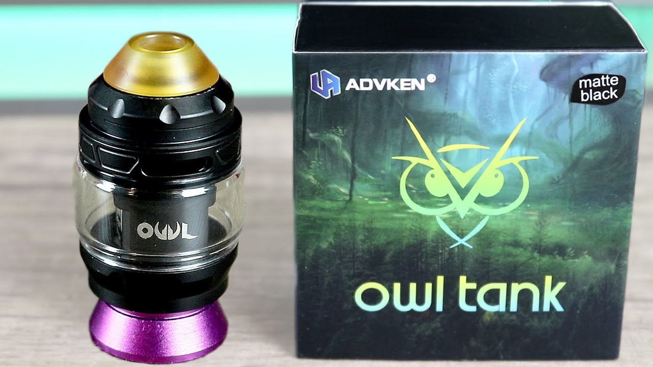 Advken Owl TOP AIRFLOW SUB OHM TANK? ✌️🚭 - YouTube