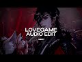 Lovegame  lady gaga edit audio