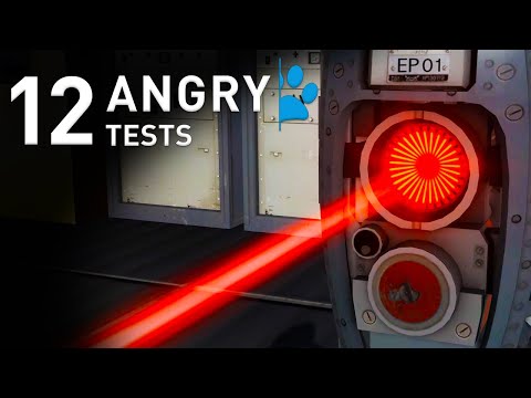 12 Angry Tests | Parts 1 to 4 | Portal 2