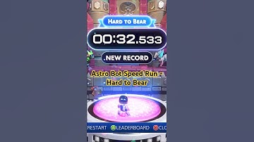 Astro Bot Speed Run - Hard to Bear #shorts #astrobot #speedrun #gaming #ps5 #astrobotgameplay