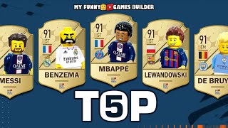 TOP 5 Overall FIFA 23 • The Best Player Ratings in Lego Football