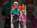 Surprising some young fans with our new third shirt