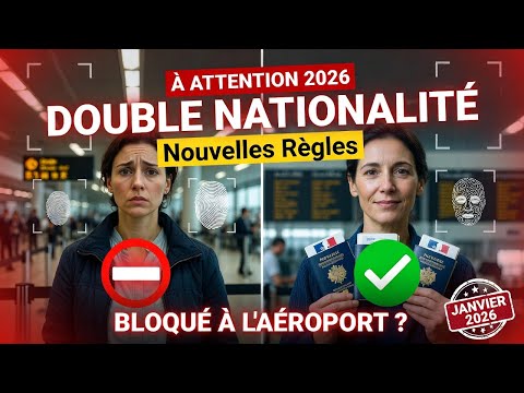 Double Nationalité 2026: ATTENTION Ces Nouvelles Règles Peuvent te Bloquer à l'Aéroport