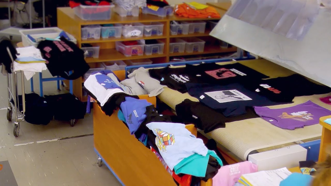 Update Factory Floor: How we Print your T-Shirt at Spreadshirt