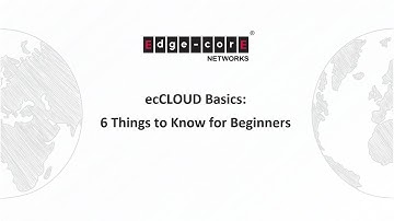 ecCLOUD: 6 Things to Know for Beginners