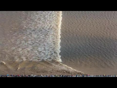 Live: enjoy a fascinating view of the qiantang river's tidal bore – ep. 5