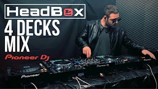 4 Decks mix-DJING FOR REAL!-The Prodigy, Travis Scott, Junior Jack, James Hype, Diplo-TECH HOUSE mix