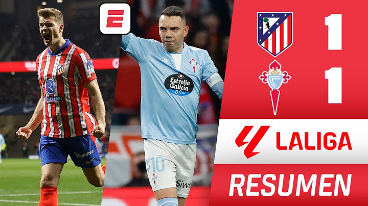 ATLÉTICO DE MADRID NO PUDO con el CELTA, empató 1-1 y pierde la chance de ser LÍDER | La Liga