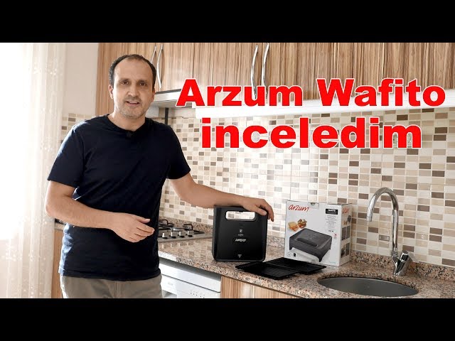En lezzetli inceleme | Arzum Wafito tost makinesi - YouTube