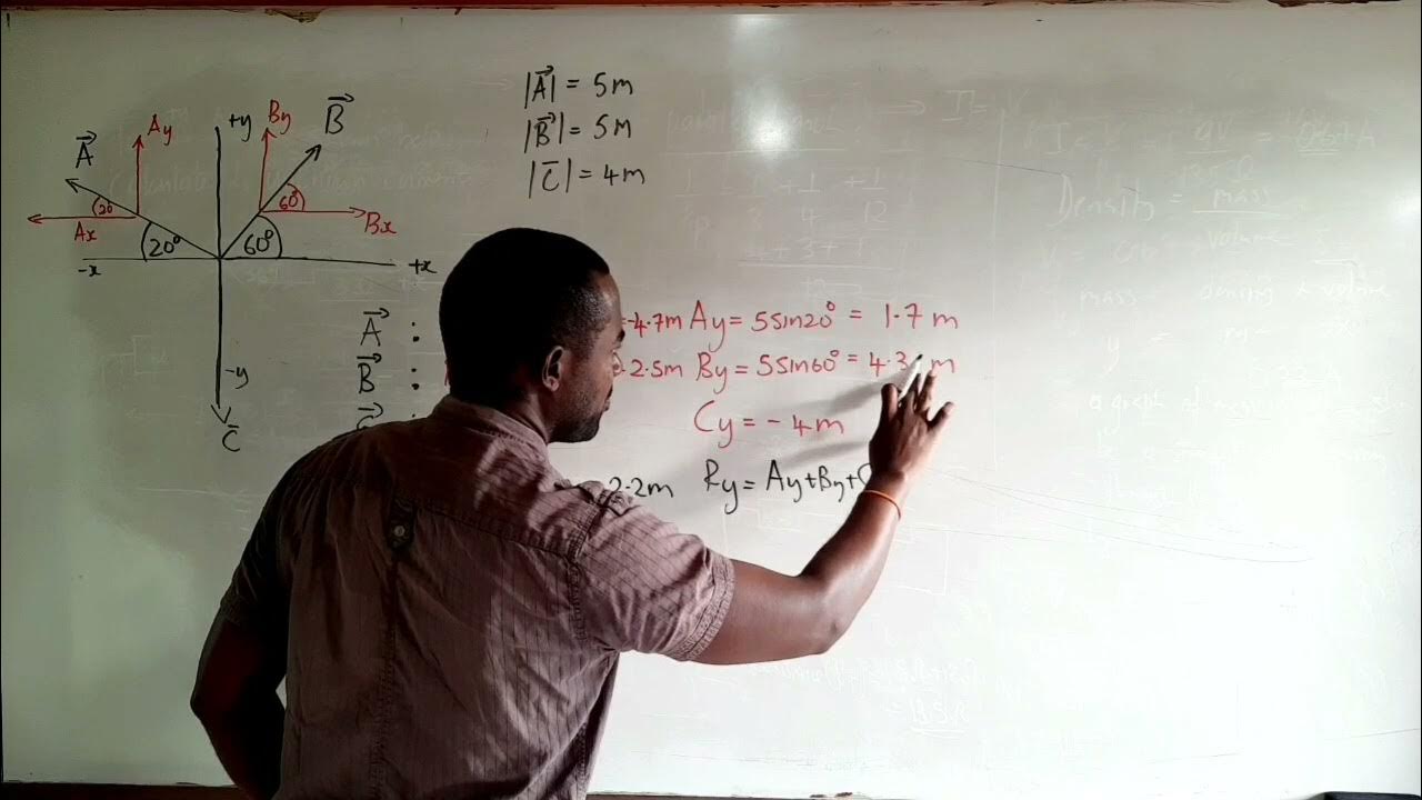 Vectors Worksheet Solutions Questions 1 to 3 - YouTube