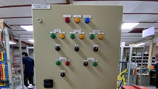 Swimming pool controller panel wiring and testing  swimming pool panel controller drawing