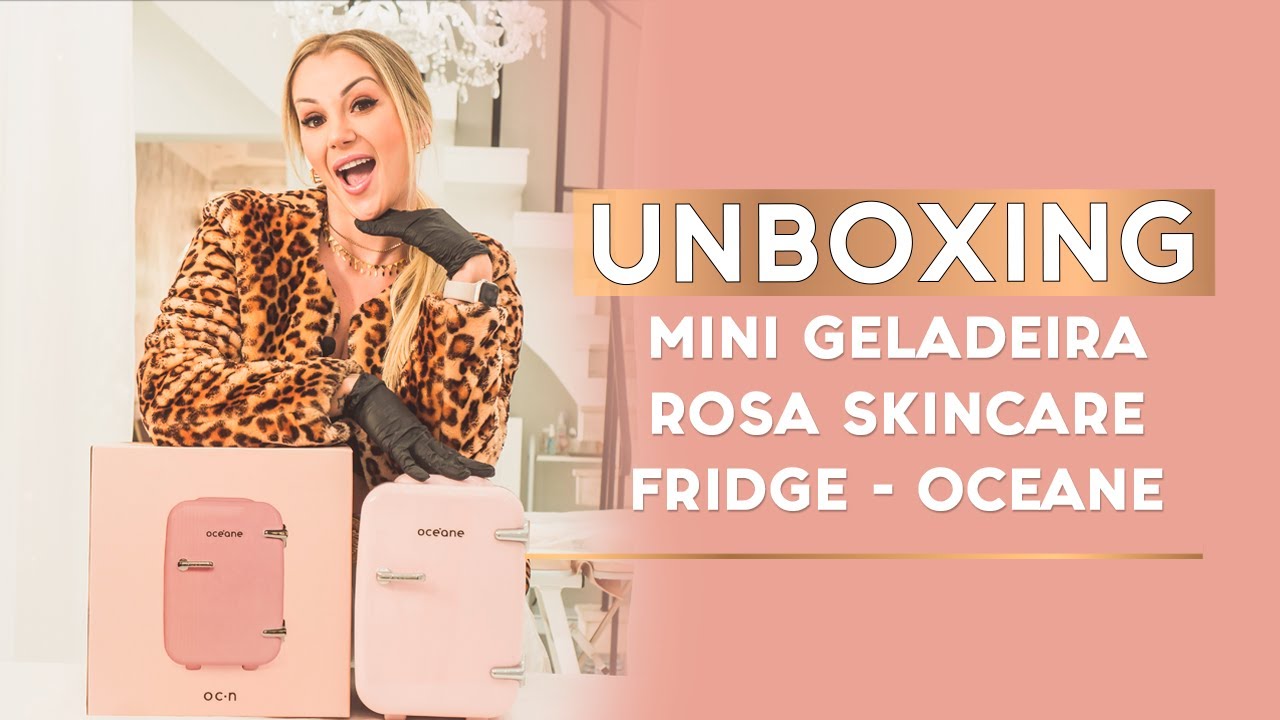 Skincare Fridge Oceane Unboxing YouTube