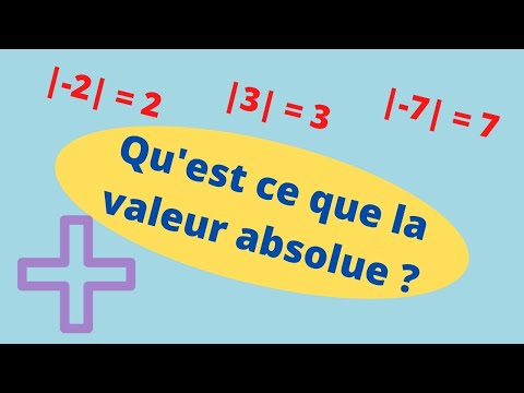 Vidéo: Qu'est-ce que la valeur absolue en calcul ?