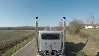 Peterbilt 379 EXHD Caterpillar 6NZ C15 Hauling Rock