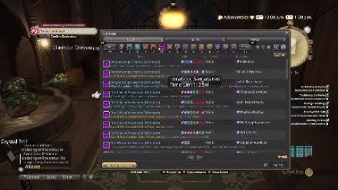 Final Fantasy XIV TEA 2 players going at it (WARNING VERY Toxic)