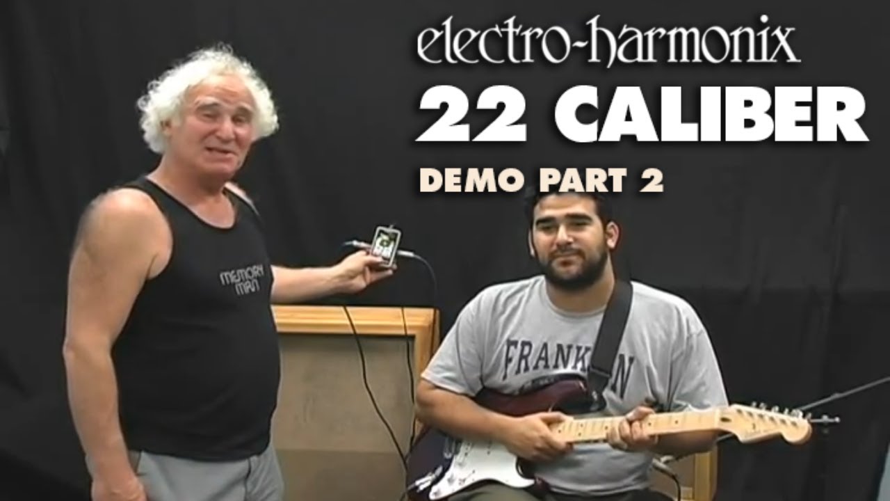 ElectroHarmonix 22 Caliber Power Amp (EHX Pedal Demo Part 2) YouTube