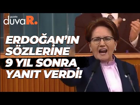 Meral Akşener'den Cumhurbaşkanı Erdoğan'a 'iki ayyaş' tepkisi