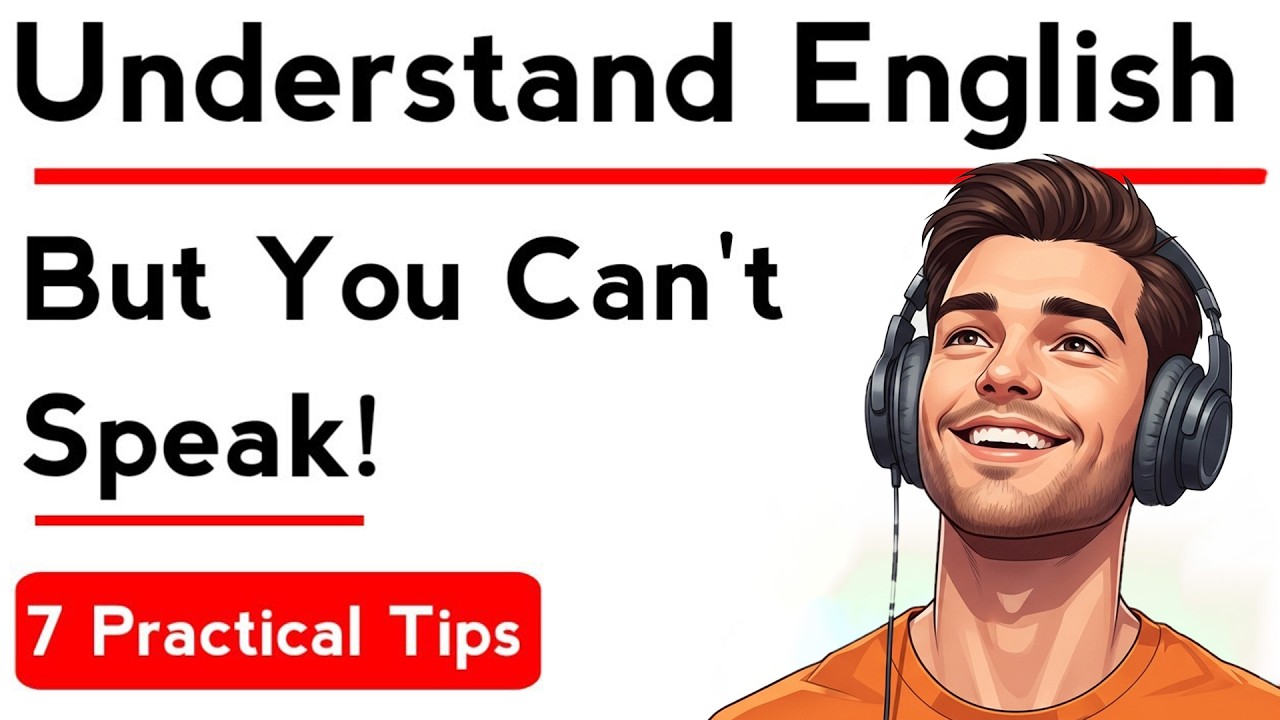 I Understand English but Cannot Speak | How to Fix This Problem | Speak English Fluently in 30 Days