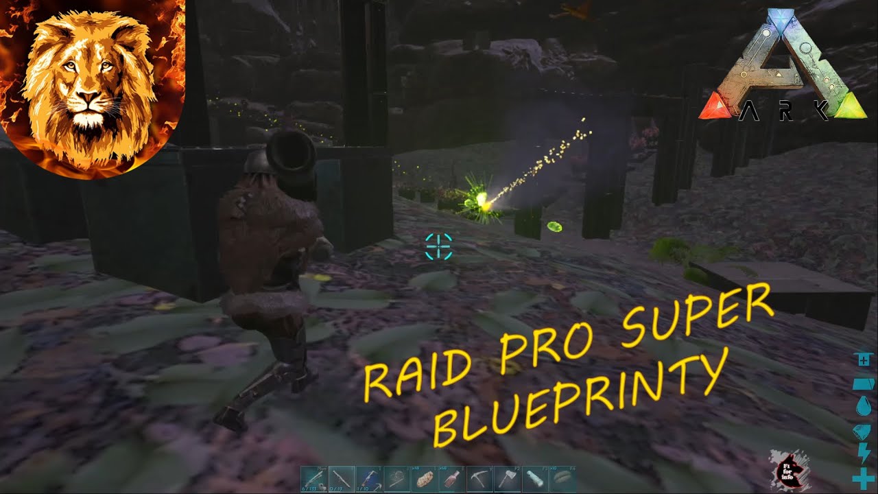 ARK Raid /#1/ Celý flak armor a další skvělé blueprinty |