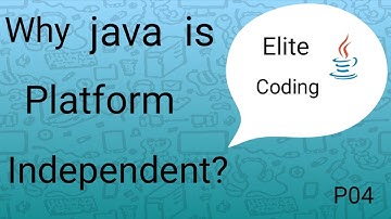 Why java is platform independent | Java course in telugu part-4 | What are byte code instructions