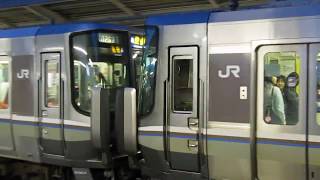 JR西日本 223系2000番台 快速 米原行き 神戸駅 20190317