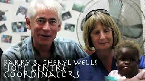 Barry and Cheryl Wells in Sierra Leone