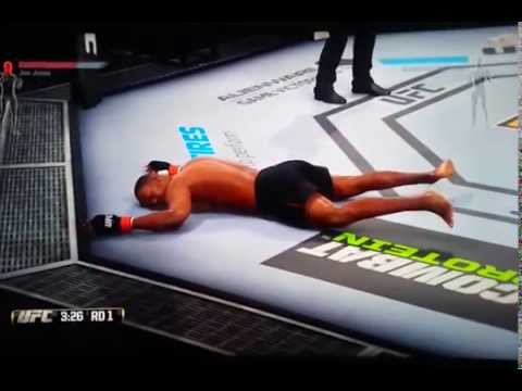 EA SPORTS UFC Demo Jon Jones kos himself GLITCH