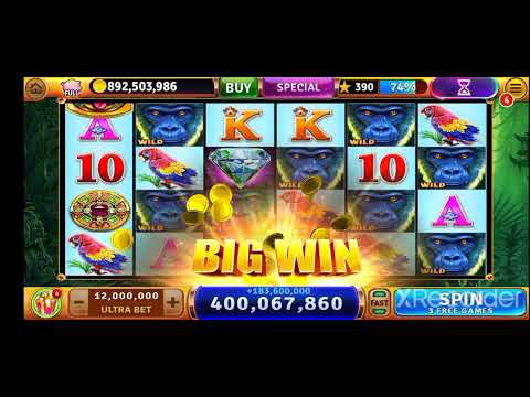 House of Fun - Gorilla King MAX BET 12M - Amazing Win! #SLOTS #BIGWIN