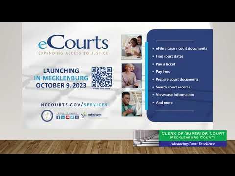eCourts Announcement - YouTube
