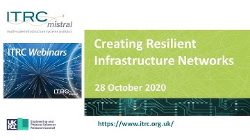 ITRC Webinar 5 - Resilient Infrastructure