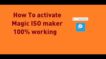 How to activate Magic ISO