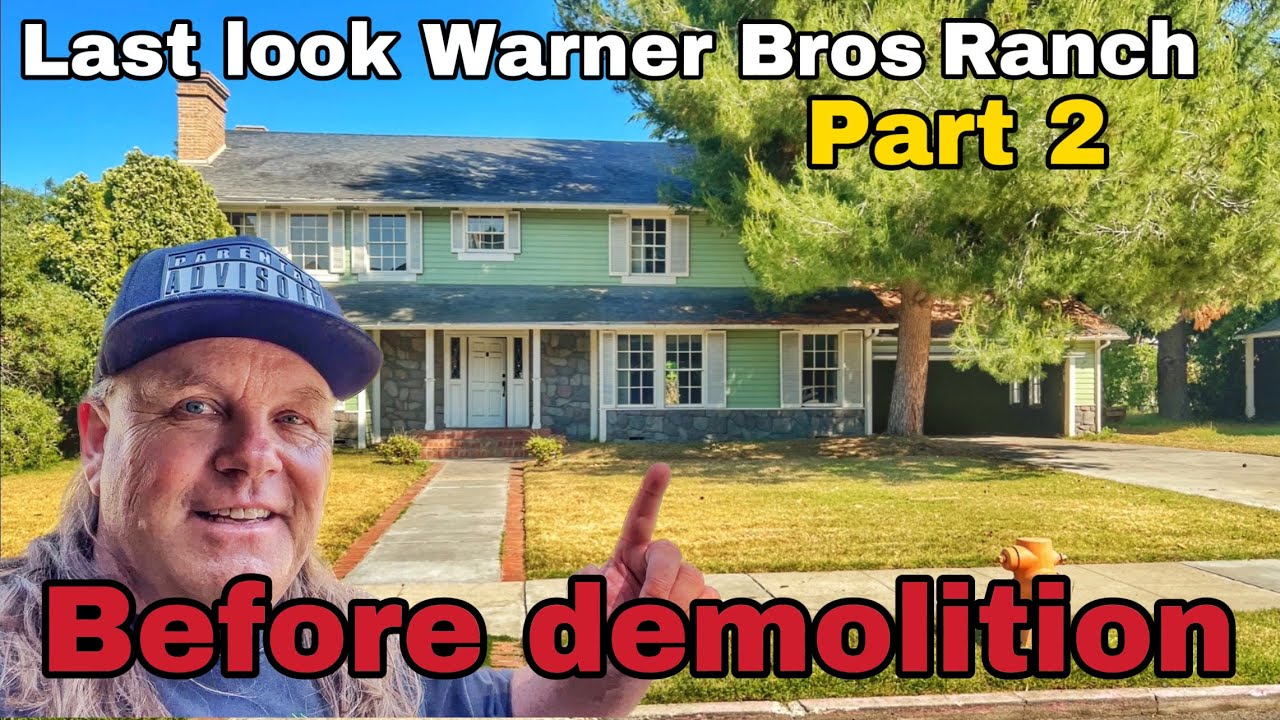 Part 2 Last Look at the Warner Bros Ranch Before Demolition starts