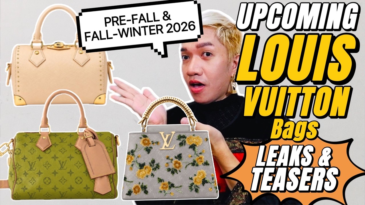 NEW LEAKS: UPCOMING LOUIS VUITTION COLLECTION from PREFALL and