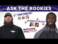 How Ravens Rookies Plan to Spend First NFL Paycheck | Ask the Rookies