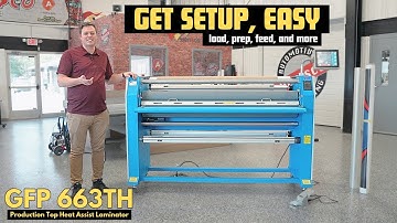 How to Setup the GFP 663TH Laminator