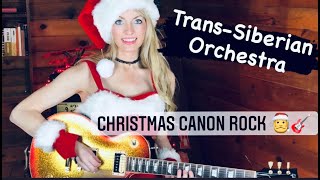 Video thumbnail of "Trans-Siberian Orchestra Christmas Canon Rock Guitar Cover"