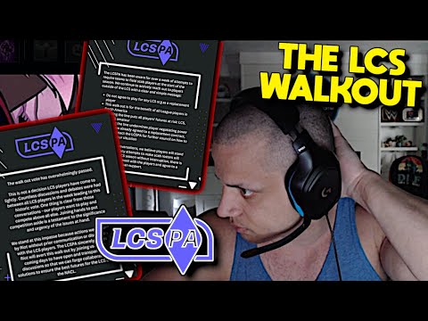 Tyler1 on LCS Walkout